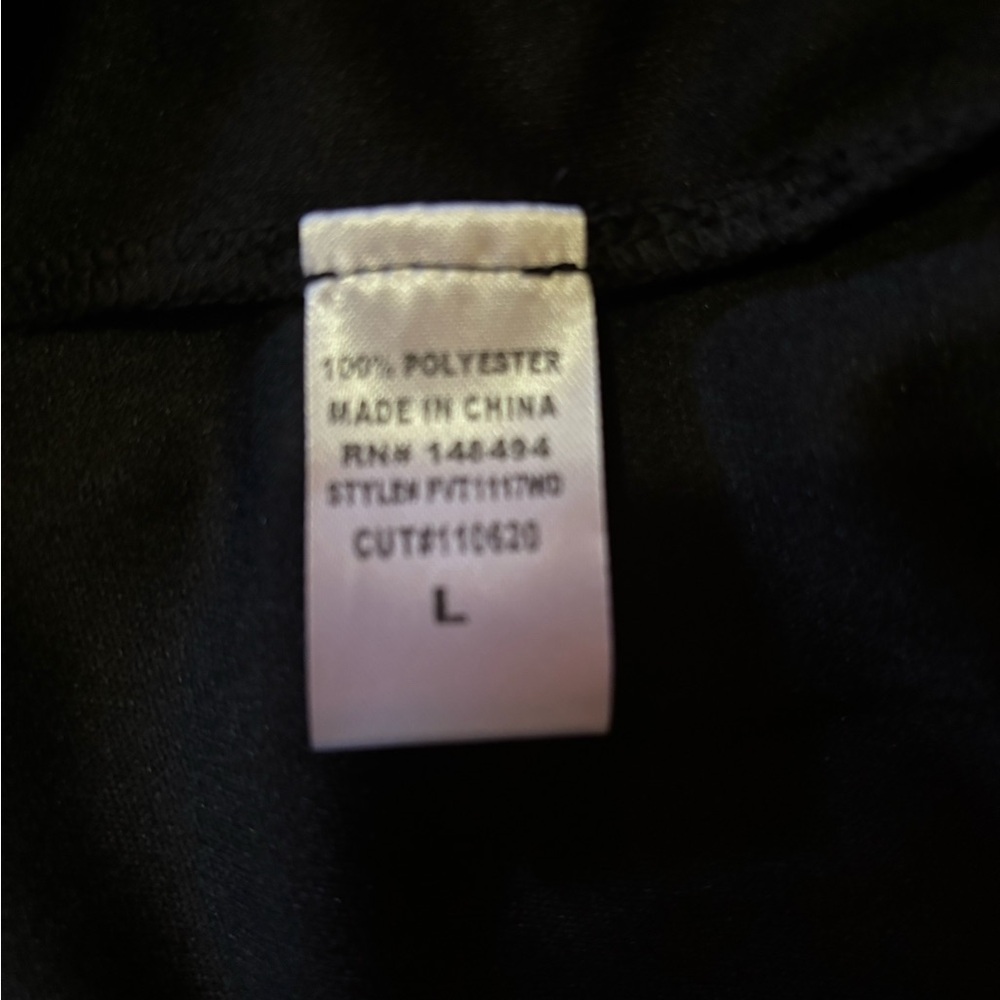 Black formal dress from Windsor size L side open leg